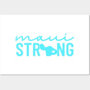 Maui Strong Sticker, Maui Strong Lahaina Support Sticker, Lahaina Hawaii Wildfire Support Sticker, Aloha Lahaina, Waterproof Sticker Posters and Art